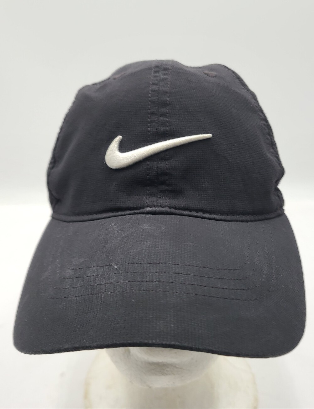 B55 Nike Legacy91 Dri-FIT Adjustable Hat Black Swoosh Baseball Cap